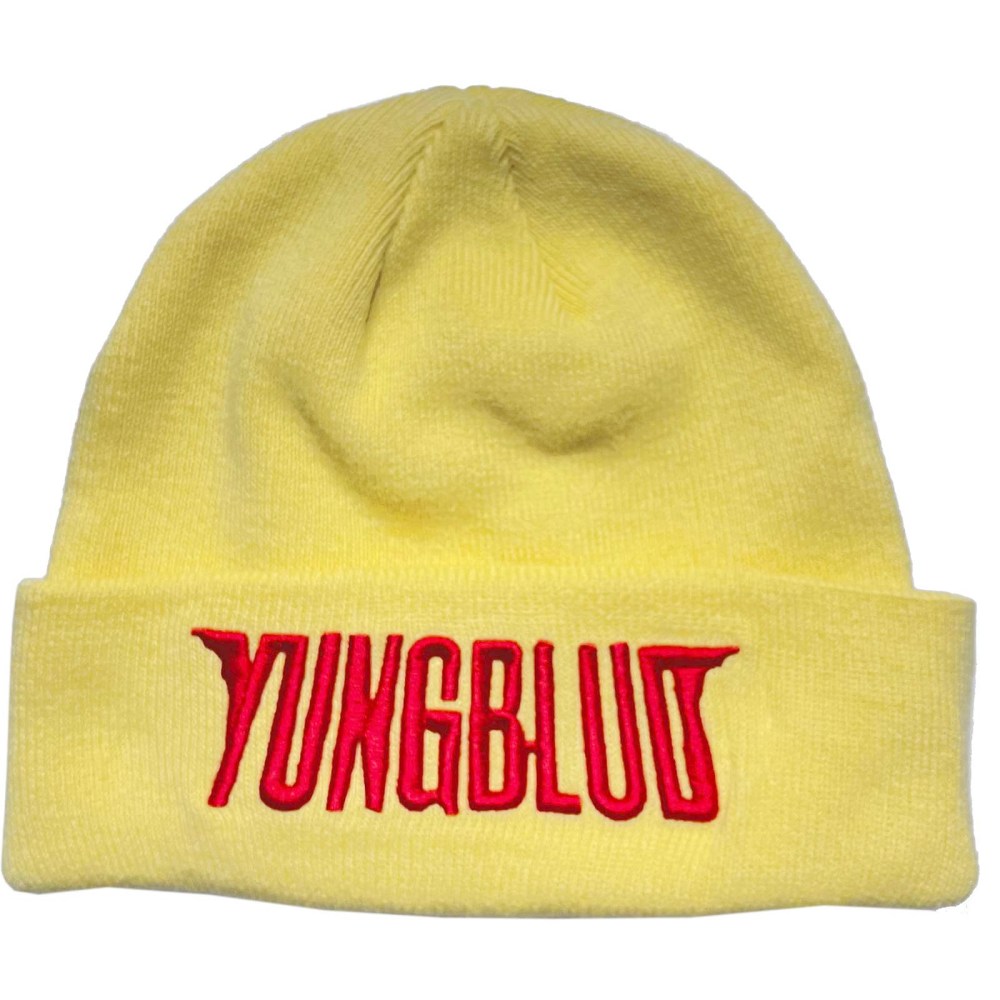 Yungblud - Red Logo Mütze Beanie - Gelb